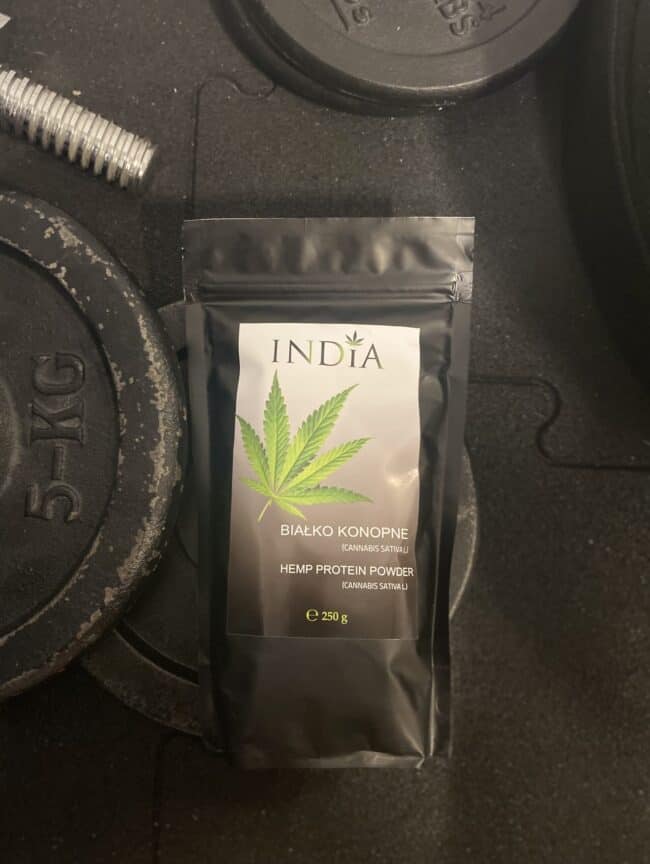 Naturalne Białko Konopne 250g India Weed4u
