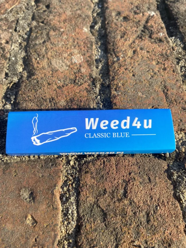 Bletki Weed4u Classic Blue – Bibułki CLASSIC Niebieskie 14 g/m2
