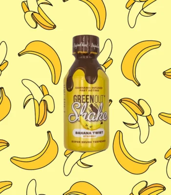 Shot Konopny Green Out Shake Banana Twist Weed4u Dutch Therapy