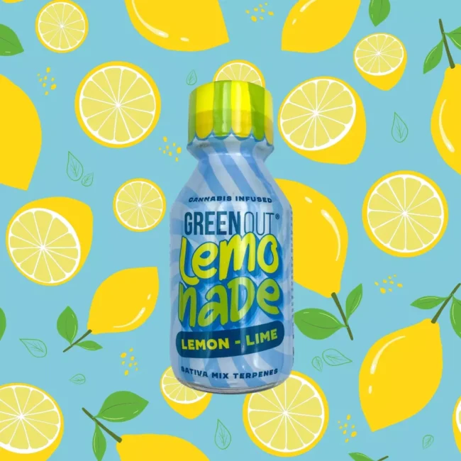 Shot konopny Green Out Lemonade Lemon Lime Weed4u