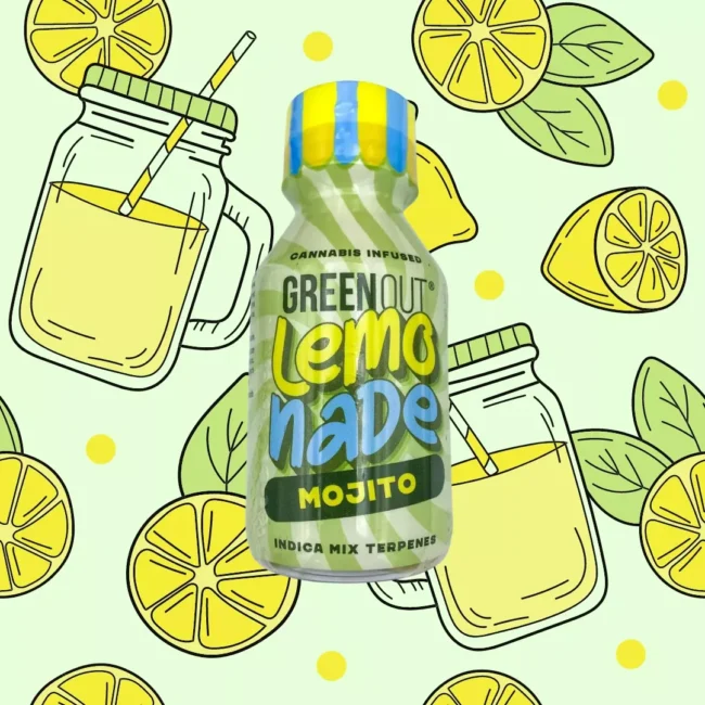 Shot Konopny Green Out Lemonade Mojito Weed4u