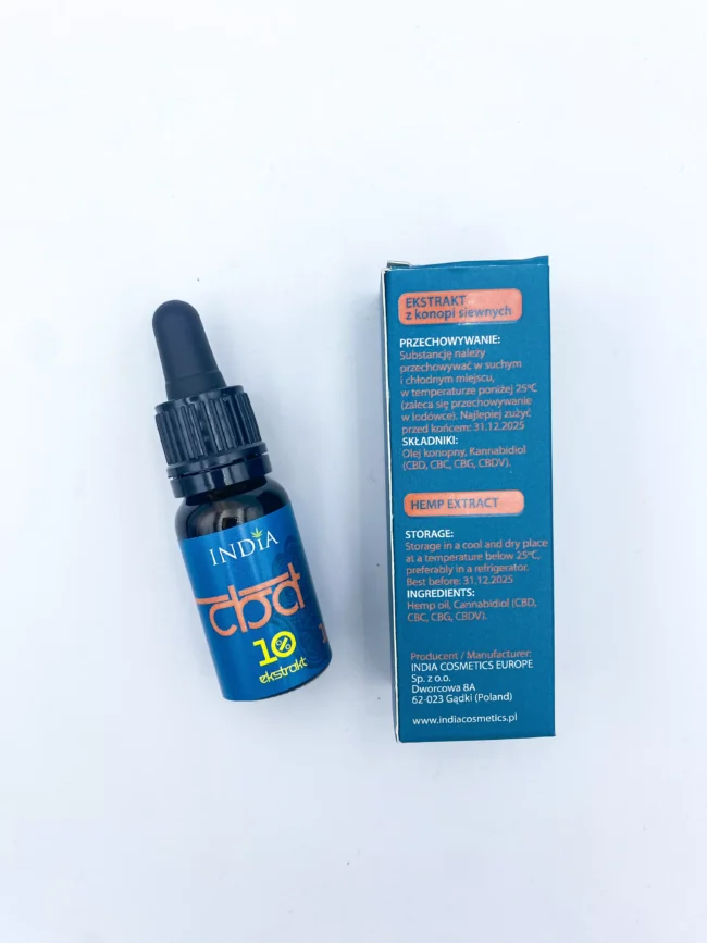 Ekstrakt CBD 10% India 10ml Weed4u