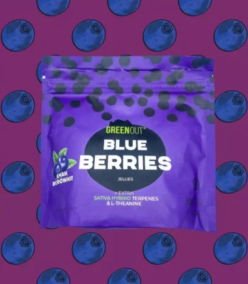 Żelki konopne Green Out Blueberries Weed4u