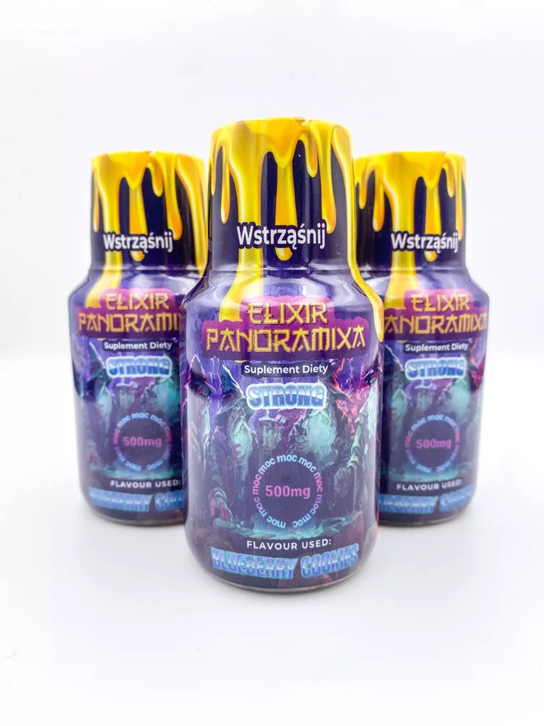 Elixir Panoramixa – Shot Konopny Blueberry Cookies