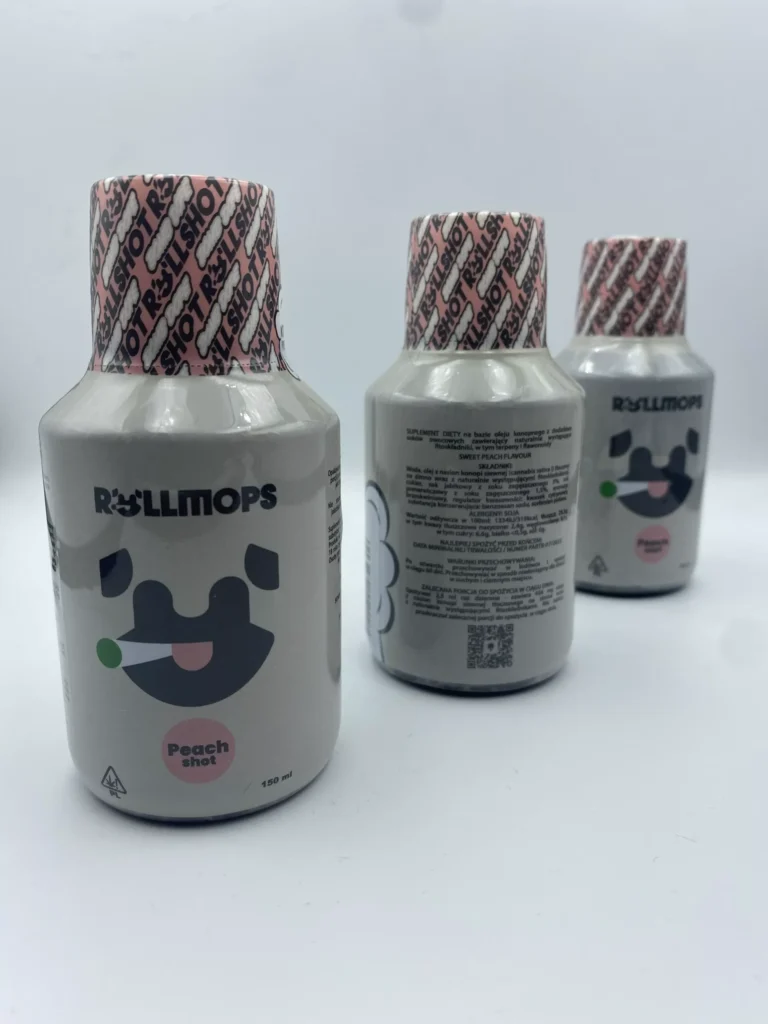 BombDope Rollshot Peach – harmonia smaku i działania